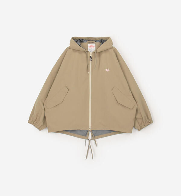 DANTON「DANTON | 3レイヤークロス フードモッズジャケット WOMEN」|テーラードジャケット|