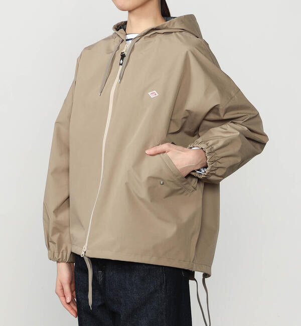 DANTON「DANTON | 3レイヤークロス フードモッズジャケット WOMEN」|テーラードジャケット|