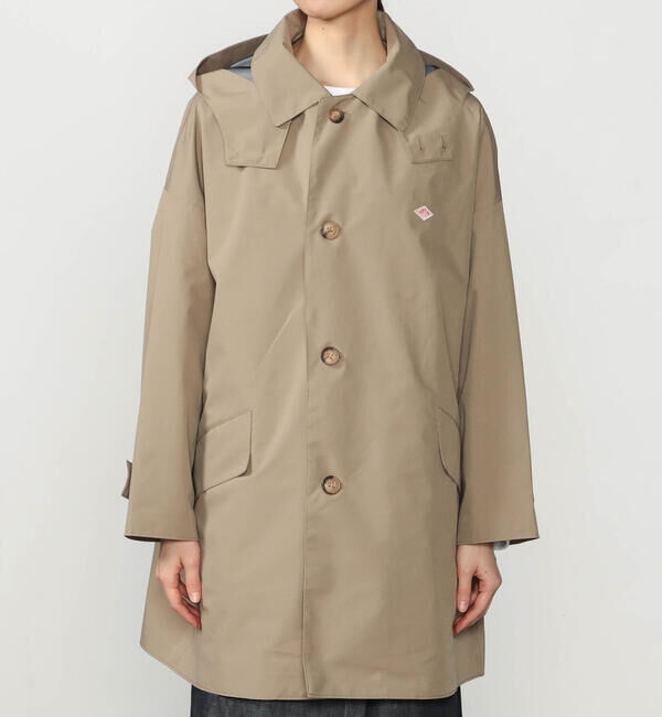 DANTON「DANTON | 3レイヤークロス ショートバルマカーンコート WOMEN」|ダッフルコート|