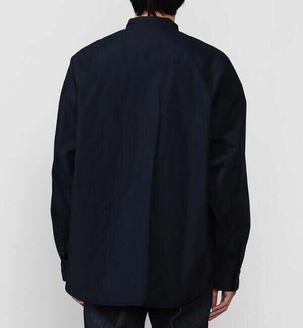 DANTON「DANTON | ポプリン 長袖シャツジャケット MEN」|ダウン|