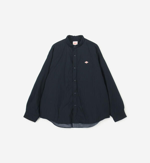 DANTON「DANTON | ポプリン 長袖シャツジャケット MEN」|ダウン|