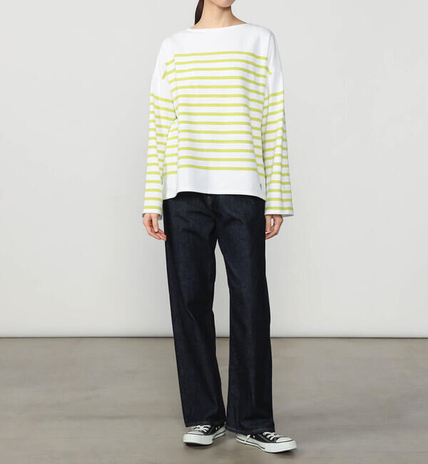 ORCIVAL「ORCIVAL | ラッセル ボートネック ワイドセーラーTシャツ WOMEN」|Tシャツ・カットソー|