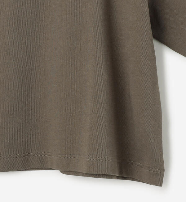 handvaerk「handvaerk | コットン クルーネック半袖Tシャツ SOLID WOMEN」|Tシャツ・カットソー|