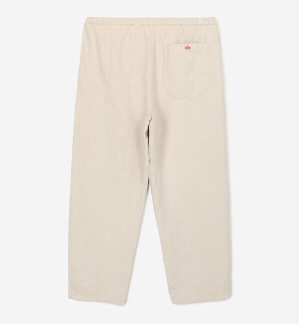 DANTON「DANTON | コットンリネン イージーパンツ WOMEN」|チノ|