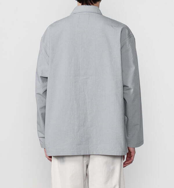 DANTON「DANTON | コットンリネン カバーオールシャツ MEN」|テーラードジャケット|