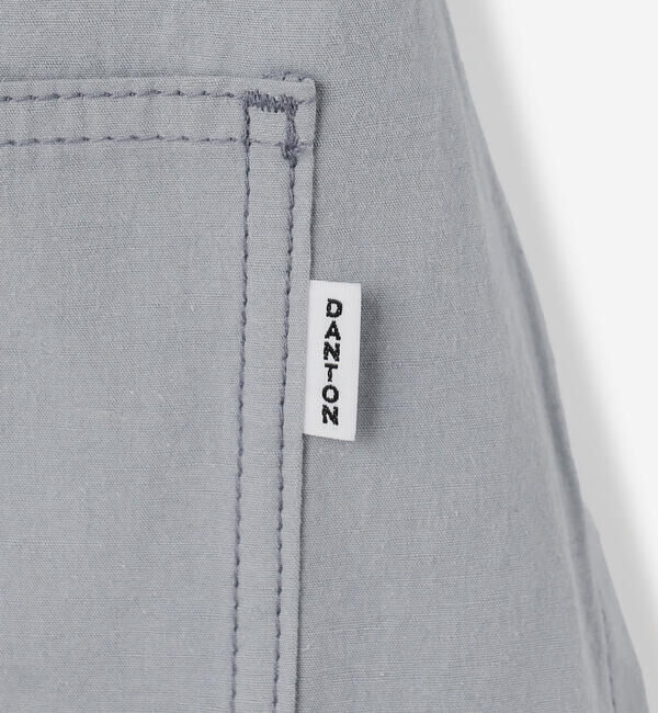 DANTON「DANTON | コットンリネン カバーオールシャツ MEN」|テーラードジャケット|