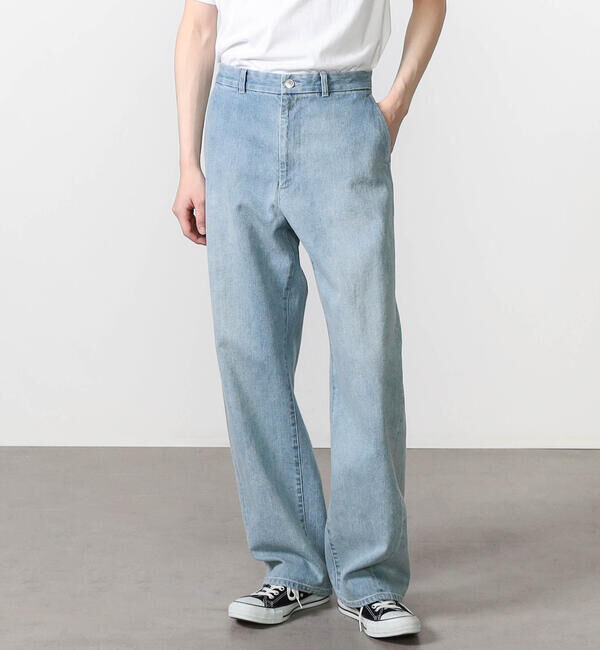 ORCIVAL「ORCIVAL | コットンドライツイル ワイドカーブパンツ MEN」|デニム|