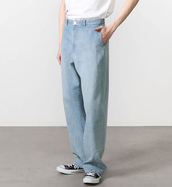 ORCIVAL「ORCIVAL | コットンドライツイル ワイドカーブパンツ MEN」|デニム|