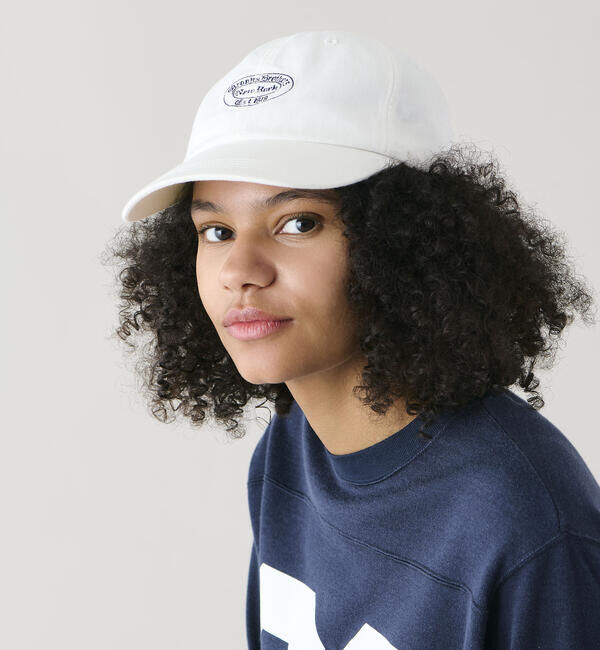  「Brooks Brothers |〈別注〉コットンツイル ベースボールキャップ WHITE UNISEX」|キャップ・キャスケット|