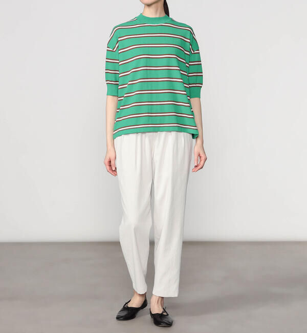 Morris & Sons「MORRIS & SONS | タックイージーパンツ WOMEN」|チノ|