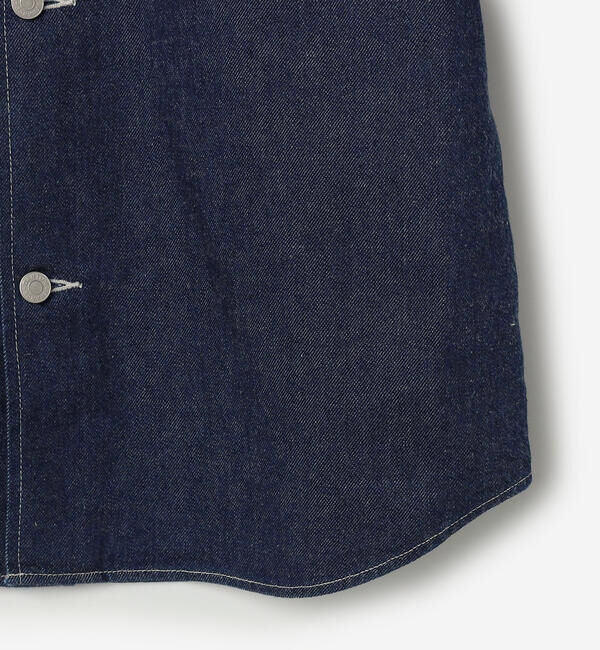 DANTON「DANTON | 11ozデニム ロングシャツジャケット WOMEN」|テーラードジャケット|