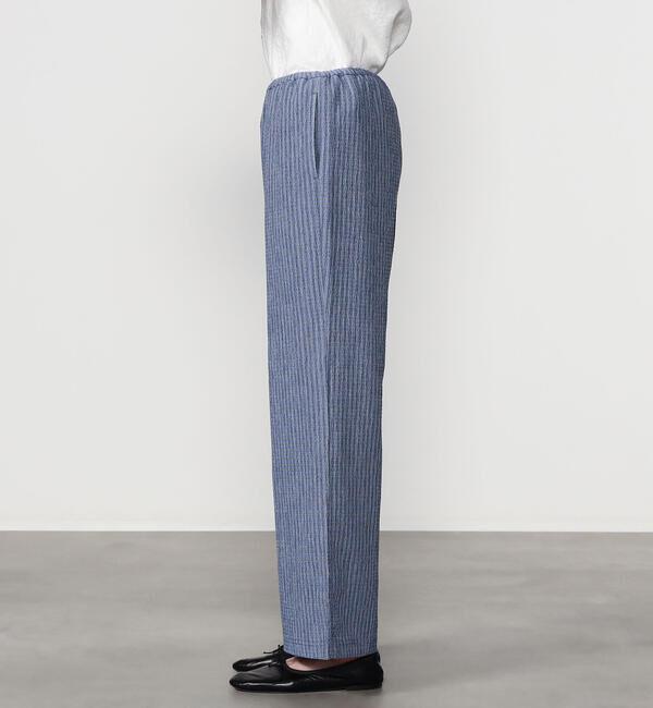  「BRACCAE | シャーリング イージーパンツ WOMEN」|チノ|