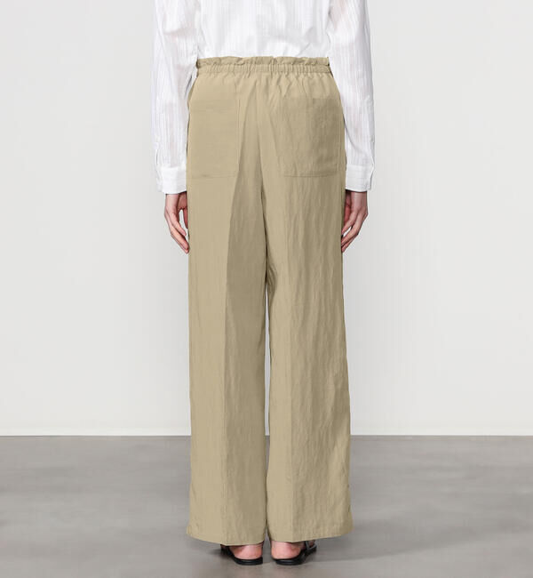  「BRACCAE | テンセルポプリン イージーワイドパンツ WOMEN」|その他|