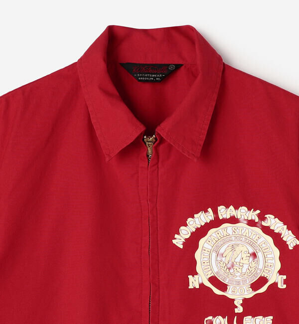  「WHITESVILLE | コットンポプリン スポーツジャケット WOMEN」|テーラードジャケット|