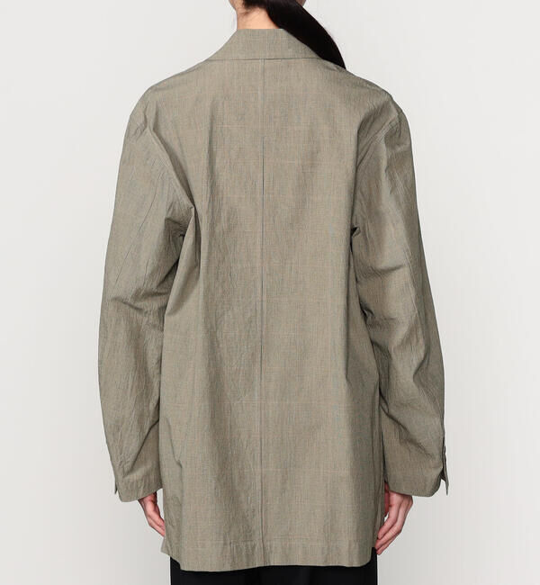  「CHEMISE D'ADAM | 〈別注〉コットン ダブルブレスト シャツジャケット WOMEN」|テーラードジャケット|