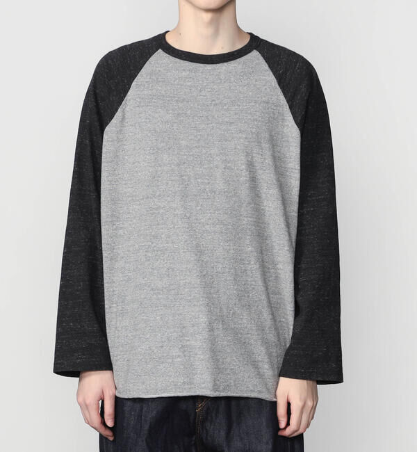  「FilMelange |〈別注〉ベースボール 長袖Tシャツ MEN」|Tシャツ・カットソー|