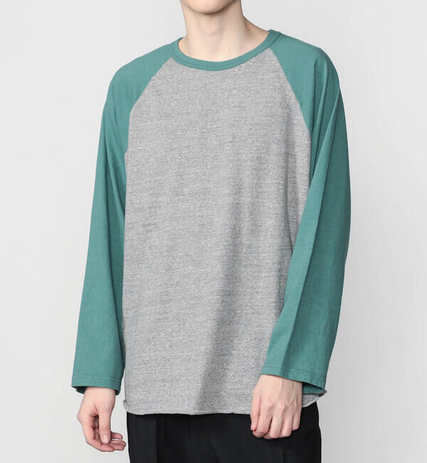  「FilMelange |〈別注〉ベースボール 長袖Tシャツ MEN」|Tシャツ・カットソー|