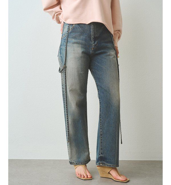  「サスペンダーDENIM」|デニム|