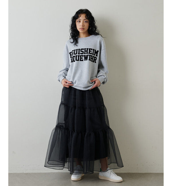  「オーガンジーボリュームスカート」|スカート|