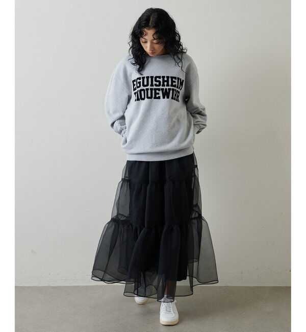  「オーガンジーボリュームスカート」|スカート|