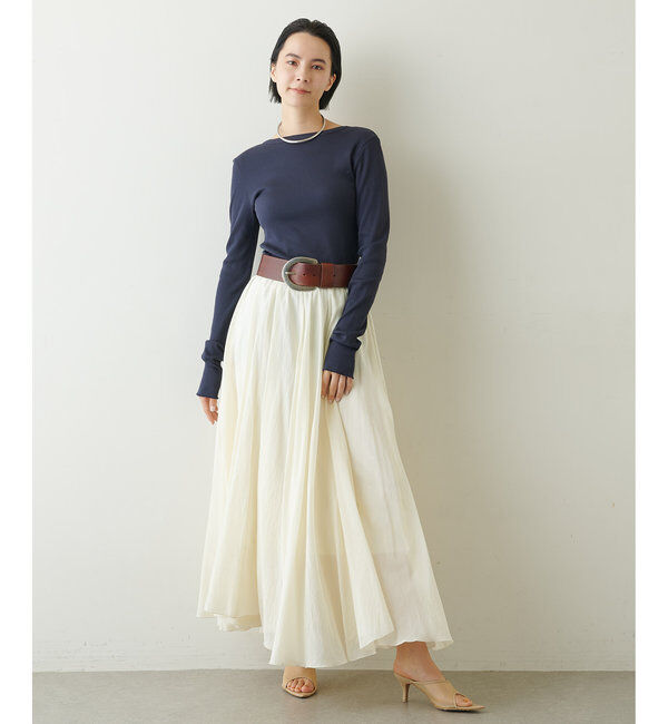  「Vバックシャンテレコカットソー」|Tシャツ・カットソー|