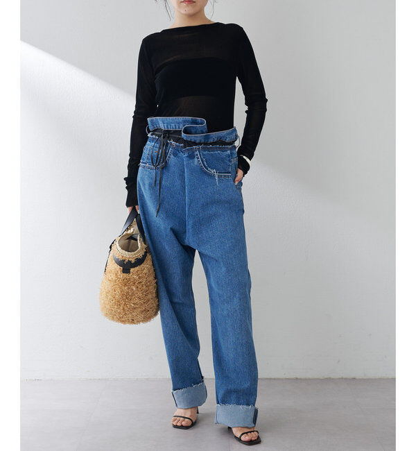  「フロッキーバックシャンカットソー」|Tシャツ・カットソー|