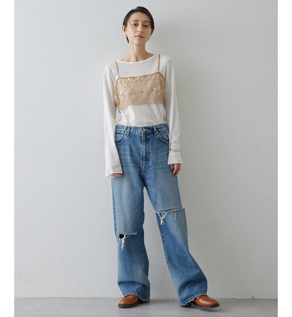 GEMINI「【GEMINI】ダメージデニム」|チノ|