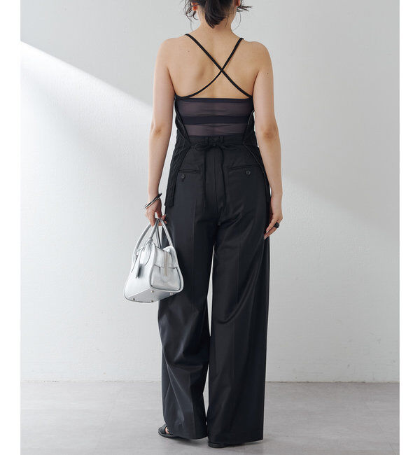 Drawing Numbers「【Drawing Numbers】センタープレスワイドパンツ」|チノ|