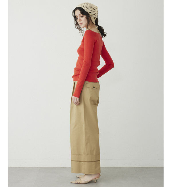 THE PAUSE「【THE PAUSE】オフショルニットプルオーバー」|ニット・セーター|