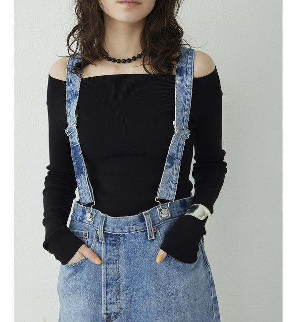 THE PAUSE「【THE PAUSE】オフショルニットプルオーバー」|ニット・セーター|