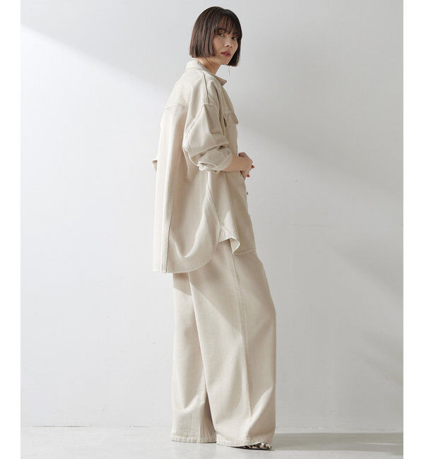  「ドロップデニムシャツ」|シャツ・ブラウス|