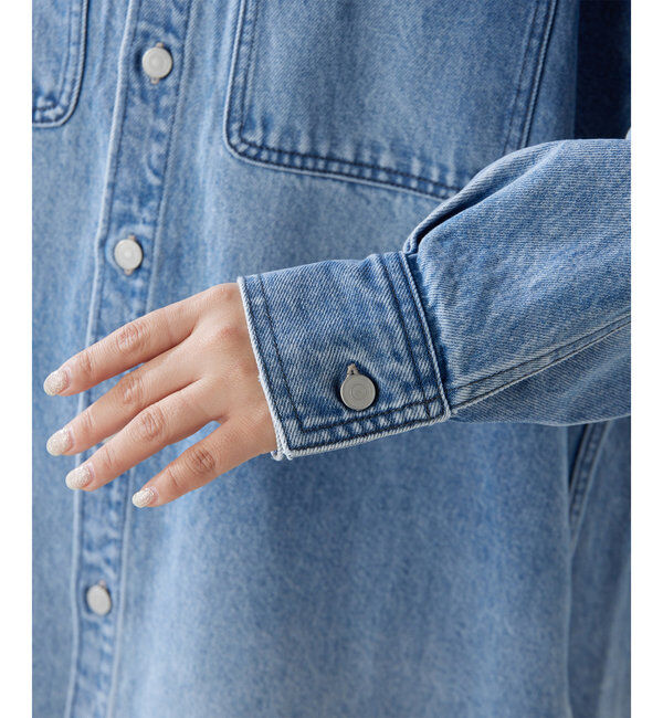  「ドロップデニムシャツ」|シャツ・ブラウス|