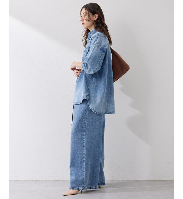  「ドロップデニムシャツ」|シャツ・ブラウス|