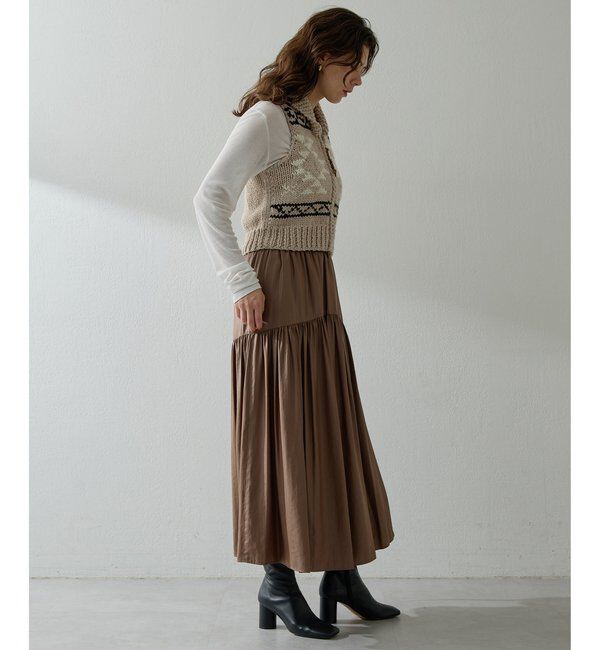  「ヴィンテージタフタスカート」|スカート|