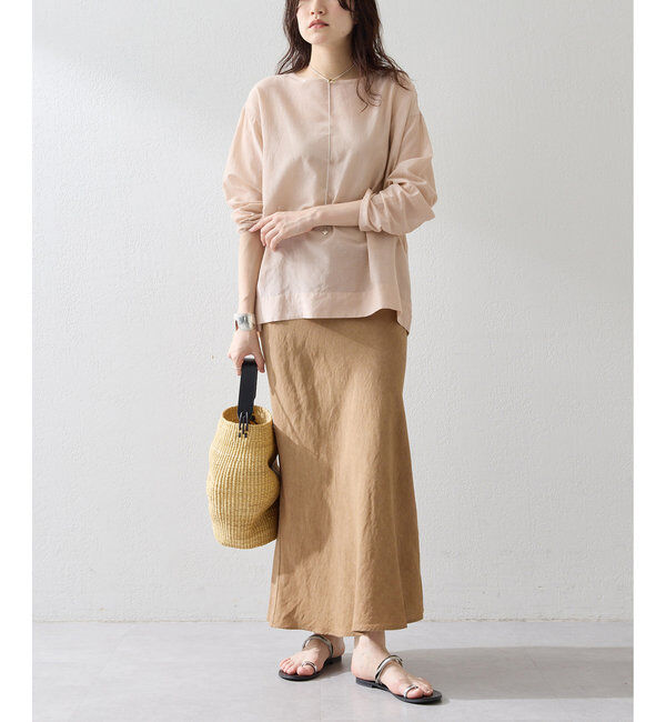  「ツイル顔料染めスカート」|スカート|