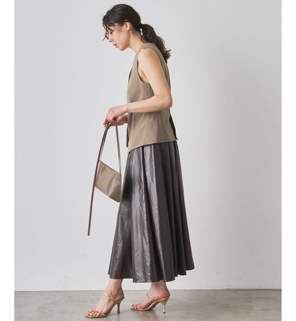  「ノーカラーベスト」|ベスト・ジレ|