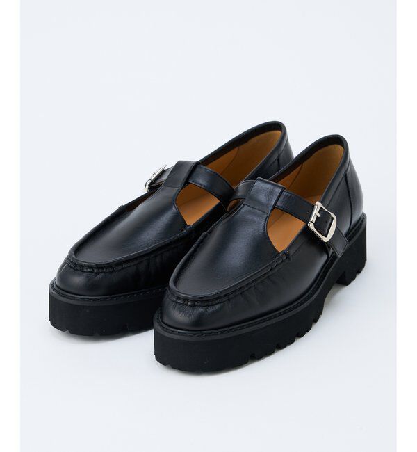 Hoaw.「【Hoaw.】Tストラップローファー」|その他|