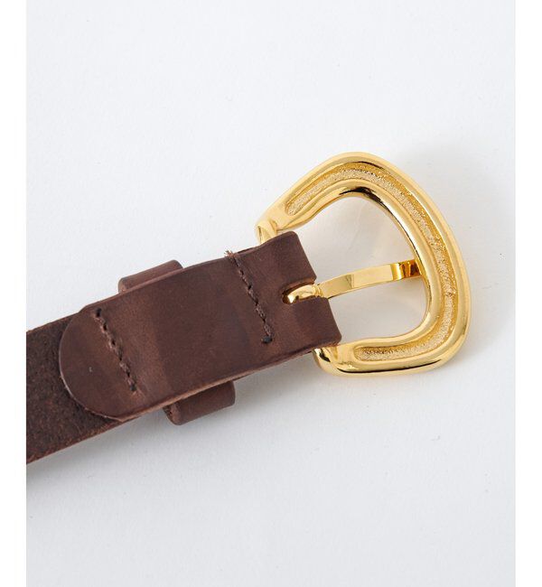  「【THE PAUSE】ワイドバックル細ベルト」|ベルト|