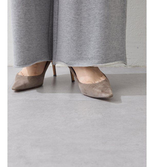  「ロゴ裏毛ワイドパンツ」|チノ|