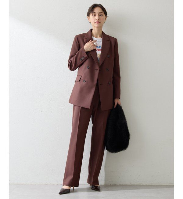  「平織りセンタープレスパンツ」|チノ|