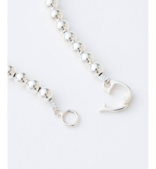 Hoaw.「【Hoaw.】シルバービース ショートネックレス」|リング|