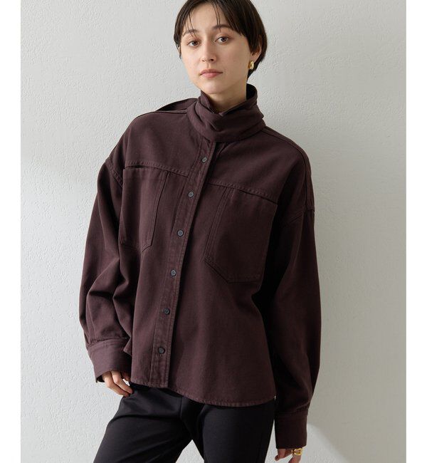  「デニムボウタイシャツ」|シャツ・ブラウス|