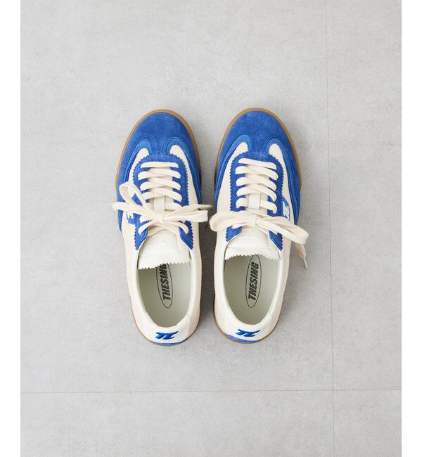  「【THESING】キャンバススエードスニーカー」|ロングブーツ|