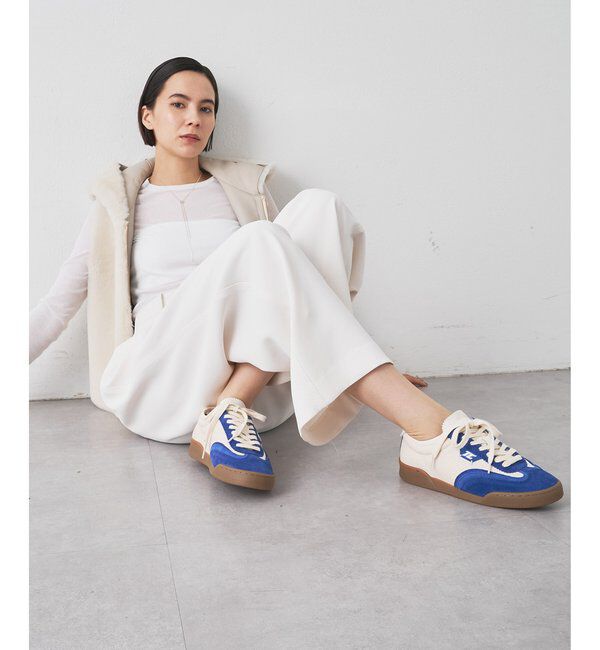  「【THESING】キャンバススエードスニーカー」|ロングブーツ|