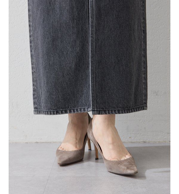  「デニムスリットスカート」|スカート|