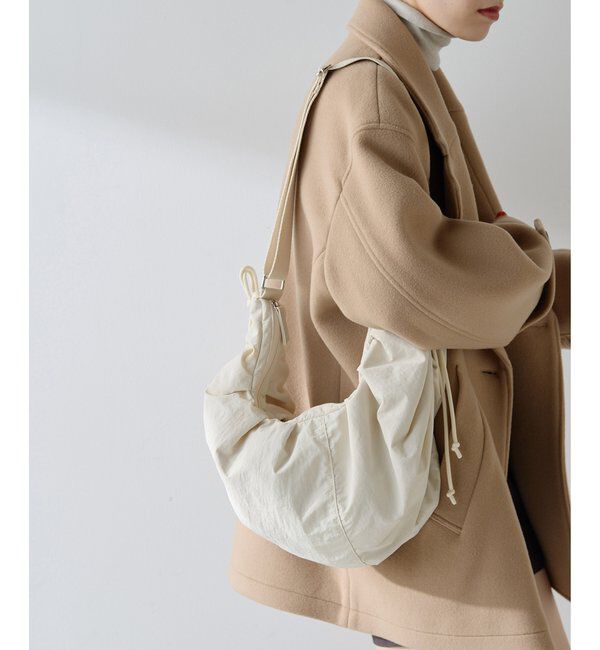 THE PAUSE「【THE PAUSE】ギャザーショルダーBAG」|トートバッグ|