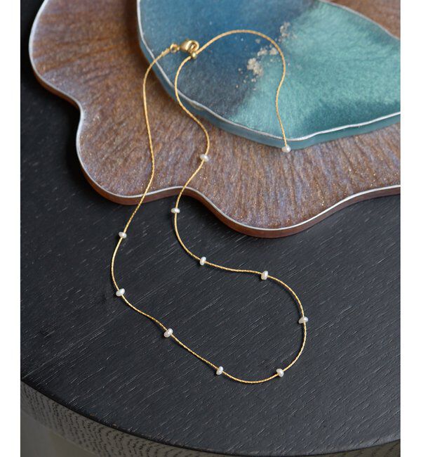 THE PAUSE「【THE PAUSE】パールドットネックレス」|リング|