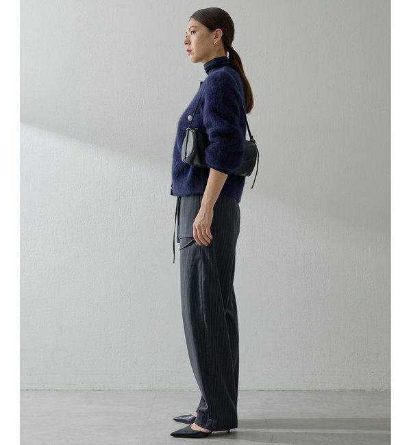  「ファーボタンジャケット」|ニット・セーター|