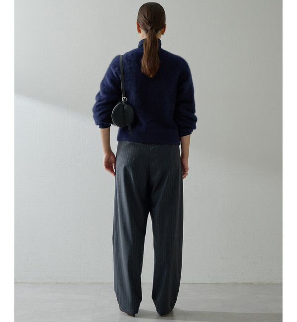  「ファーボタンジャケット」|ニット・セーター|