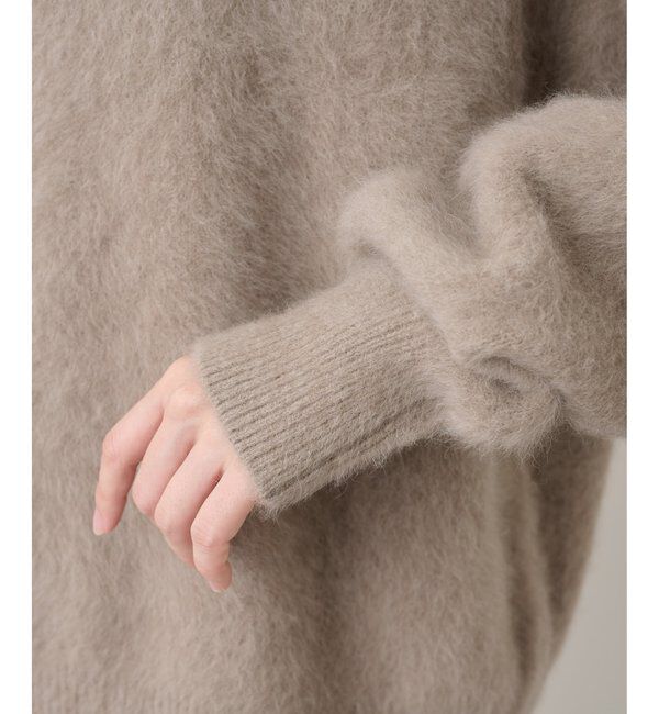  「ファーVプルオーバー」|ニット・セーター|